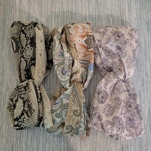 Anthropologie Headband Set